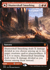 Shatterskull Smashing // Shatterskull, the Hammer Pass (Extended Art) [Zendikar Rising] | Good Games Adelaide SA