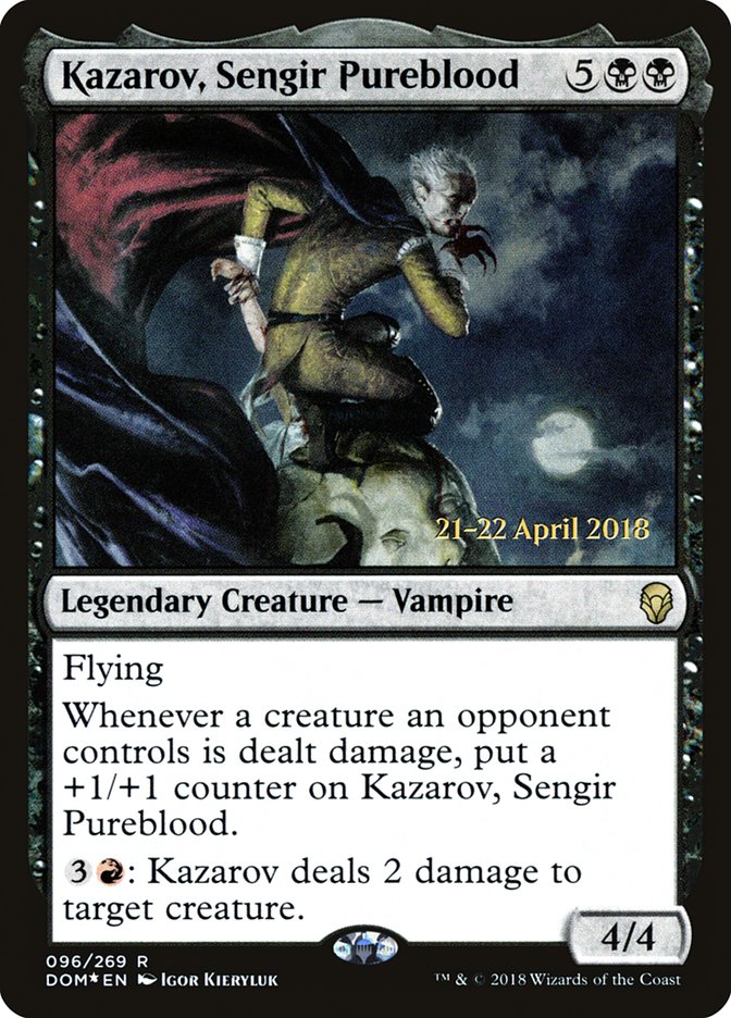 Kazarov, Sengir Pureblood [Dominaria Promos] | Good Games Adelaide SA