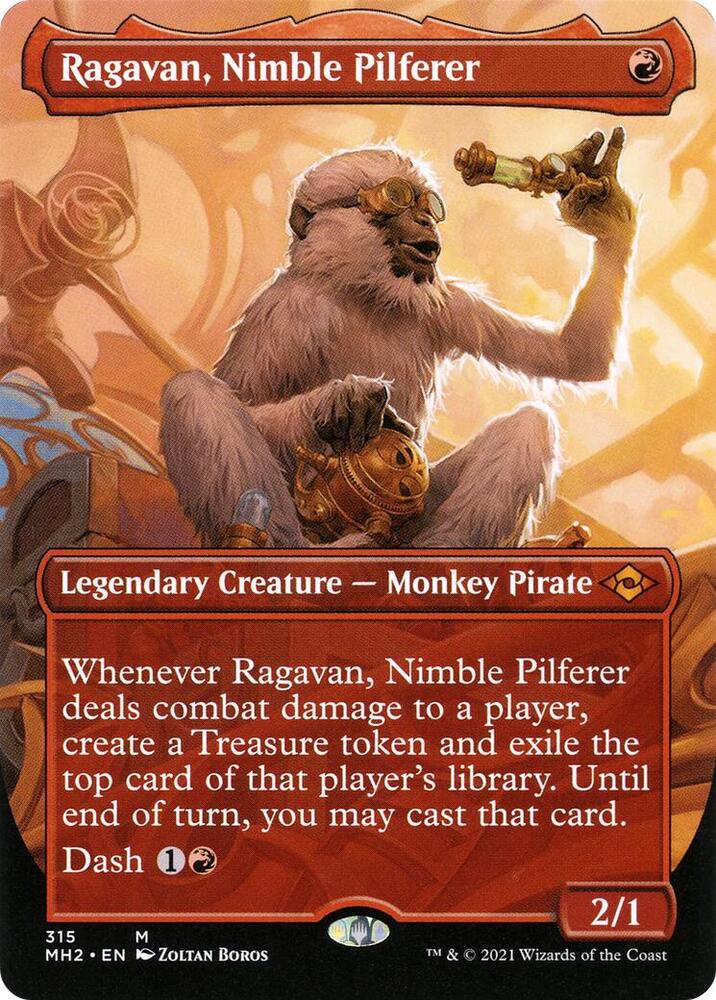 Ragavan Nimble Pilferer Borderless 315 (Modern Horizons 2)  | Good Games Adelaide SA