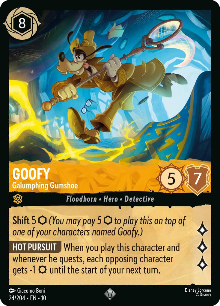 Goofy - Galumphing Gumshoe (24/204) [Whispers in the Well] | Good Games Adelaide SA