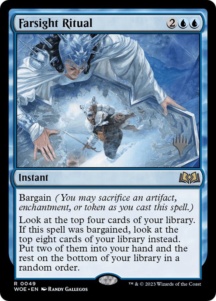 Farsight Ritual 49 (Promo Pack: Wilds of Eldraine)  | Good Games Adelaide SA