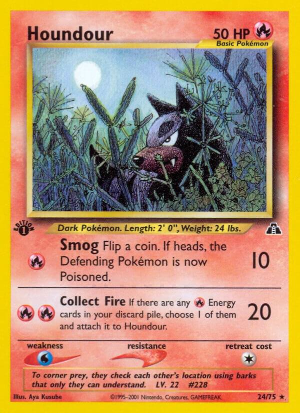 Houndour 24/75 (Neo Discovery)  - 1st Edition | Good Games Adelaide SA