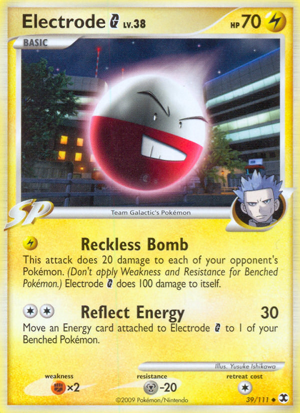 Electrode G (39/111) [Platinum: Rising Rivals] | Good Games Adelaide SA