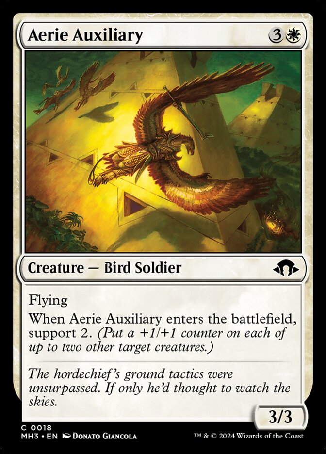 Aerie Auxiliary 18 (Modern Horizons 3)  - Foil | Good Games Adelaide SA