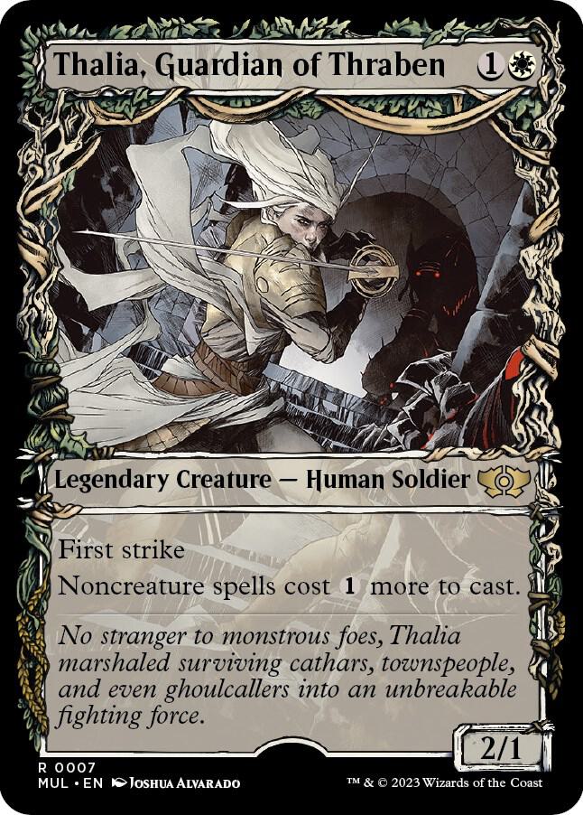 Thalia, Guardian of Thraben 7 (March of the Machine: Multiverse Legends)  - Showcase Foil | Good Games Adelaide SA