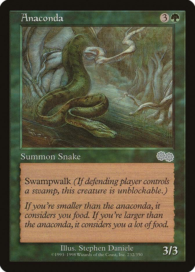 Anaconda 232 (Urza's Saga)  | Good Games Adelaide SA