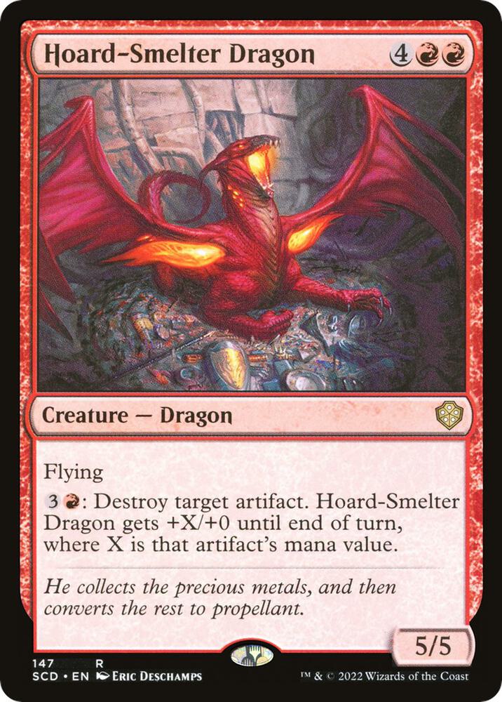 Hoard Smelter Dragon 147 (Starter Commander Decks)  | Good Games Adelaide SA