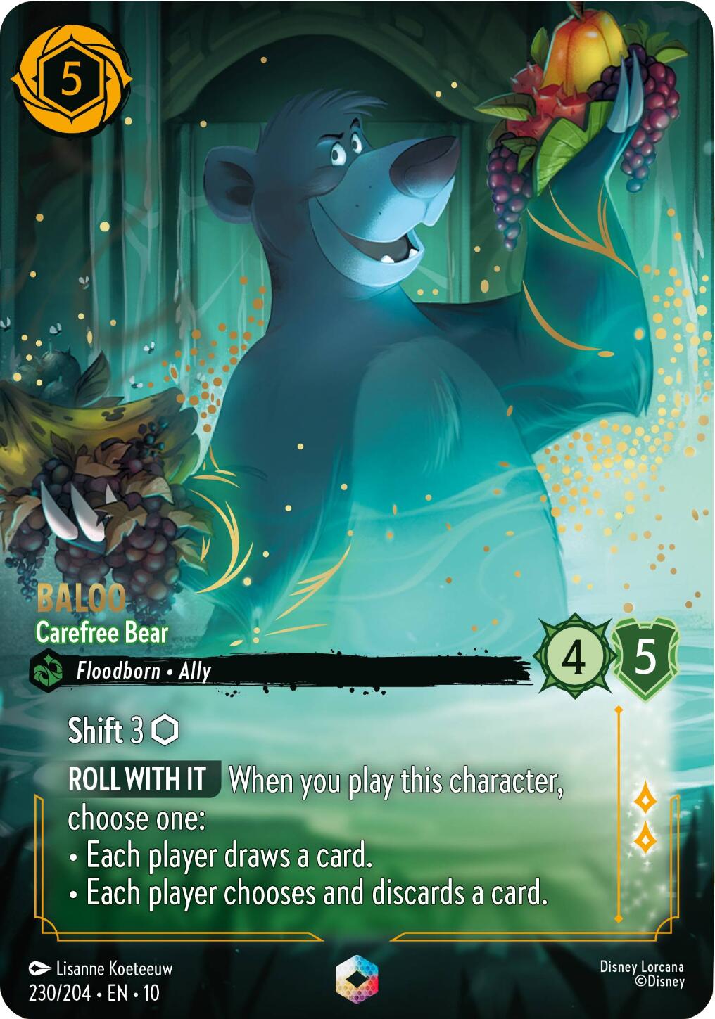 Baloo - Carefree Bear (Enchanted) (230/204) [Whispers in the Well] | Good Games Adelaide SA