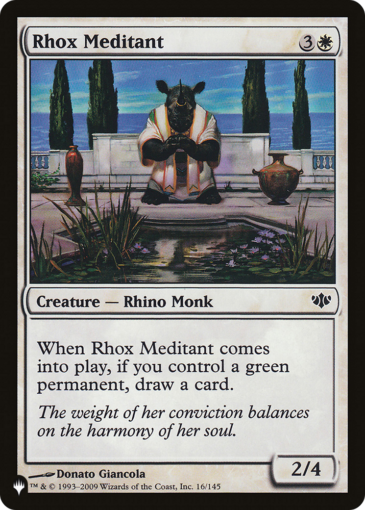 Rhox Meditant [The List Reprints] | Good Games Adelaide SA