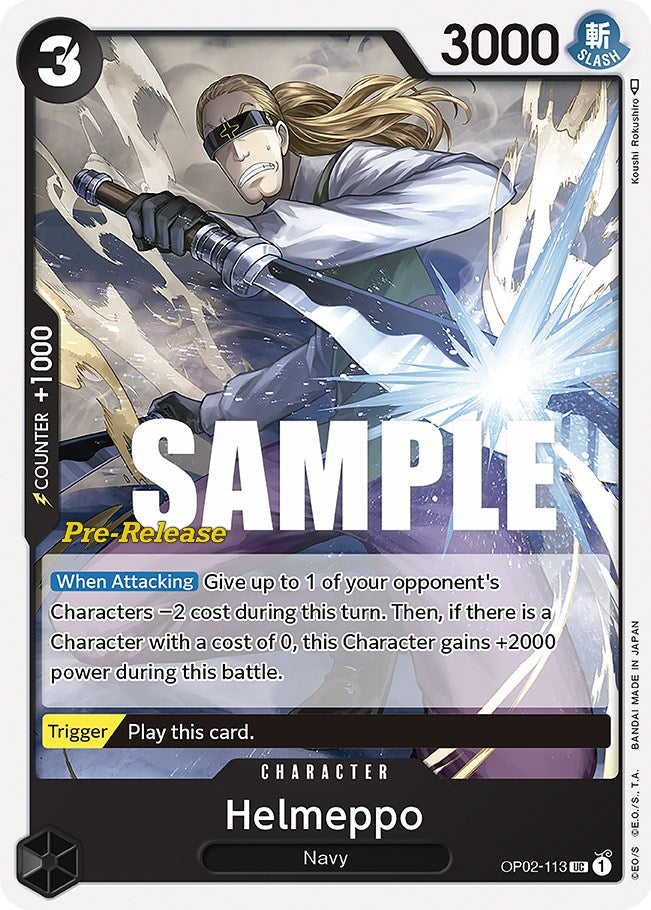 Helmeppo [Paramount War Pre-Release Cards] | Good Games Adelaide SA