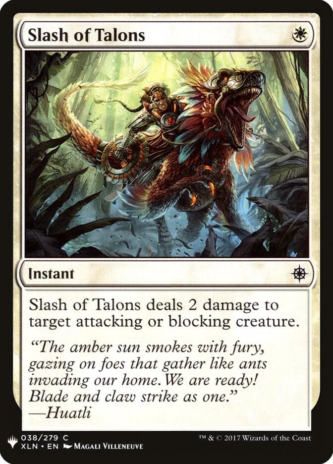 Slash of Talons 38 (The List Reprints)  | Good Games Adelaide SA