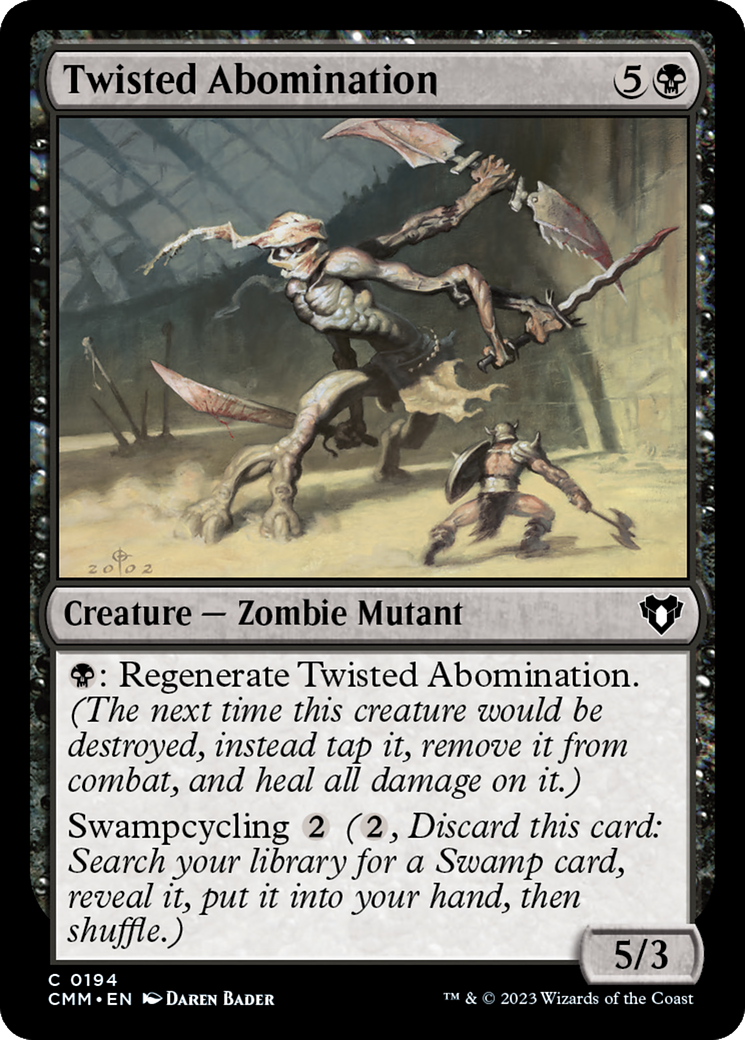 Twisted Abomination [Commander Masters] | Good Games Adelaide SA