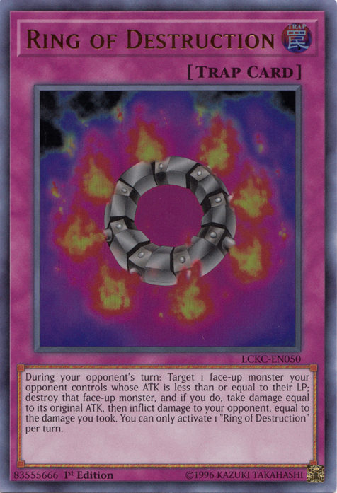 Ring of Destruction [LCKC-EN050] Ultra Rare | Good Games Adelaide SA