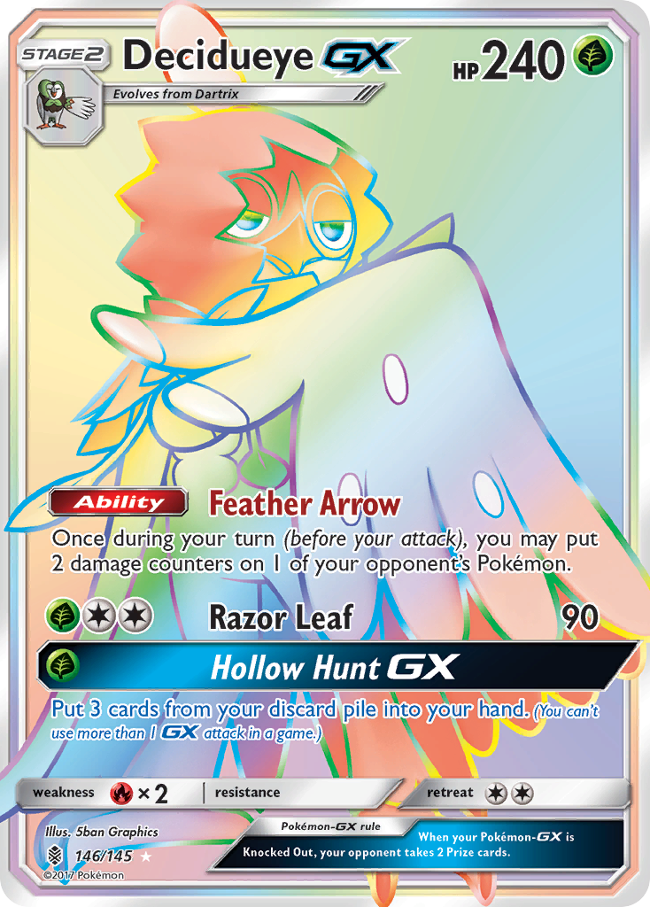 Decidueye GX (146/145) [Sun & Moon: Guardians Rising] | Good Games Adelaide SA