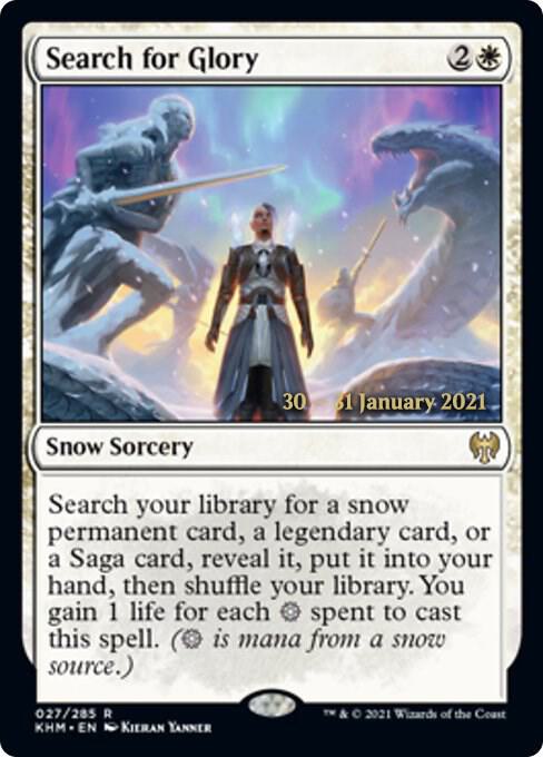 Search for Glory 27 (Prerelease Cards)  - Foil | Good Games Adelaide SA