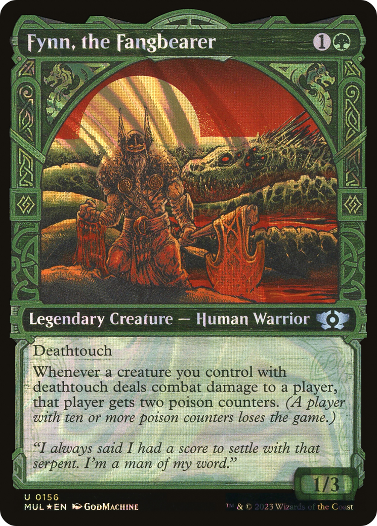 Fynn, the Fangbearer (Halo Foil) [Multiverse Legends] | Good Games Adelaide SA