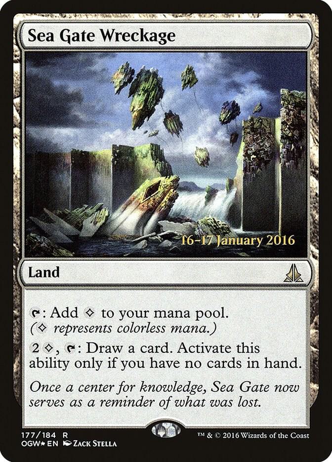 Sea Gate Wreckage 177 (Prerelease Cards)  - Foil | Good Games Adelaide SA