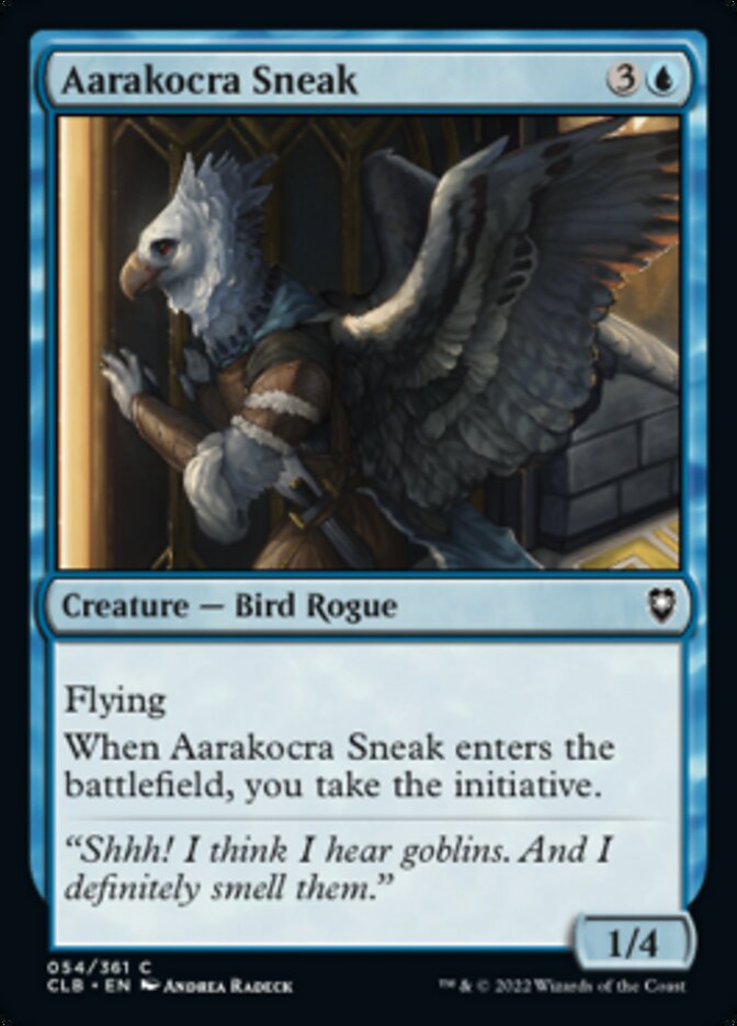 Aarakocra Sneak [Commander Legends: Battle for Baldur's Gate] | Good Games Adelaide SA