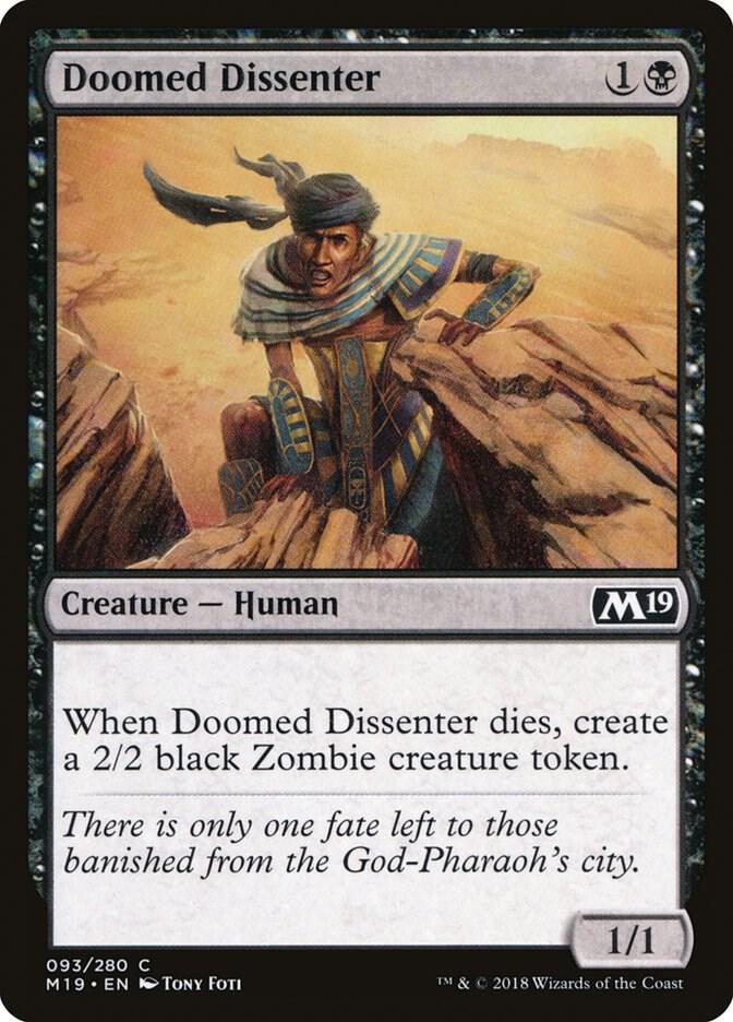 Doomed Dissenter 93 (Core Set 2019)  | Good Games Adelaide SA