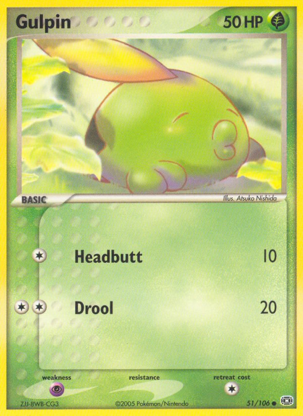 Gulpin (51/106) [EX: Emerald] | Good Games Adelaide SA