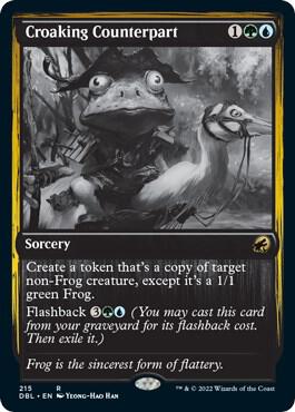 Croaking Counterpart 215 (Innistrad: Double Feature)  | Good Games Adelaide SA