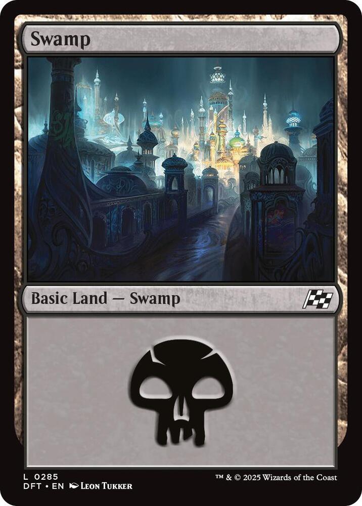Swamp 285 (Aetherdrift)  - Foil | Good Games Adelaide SA