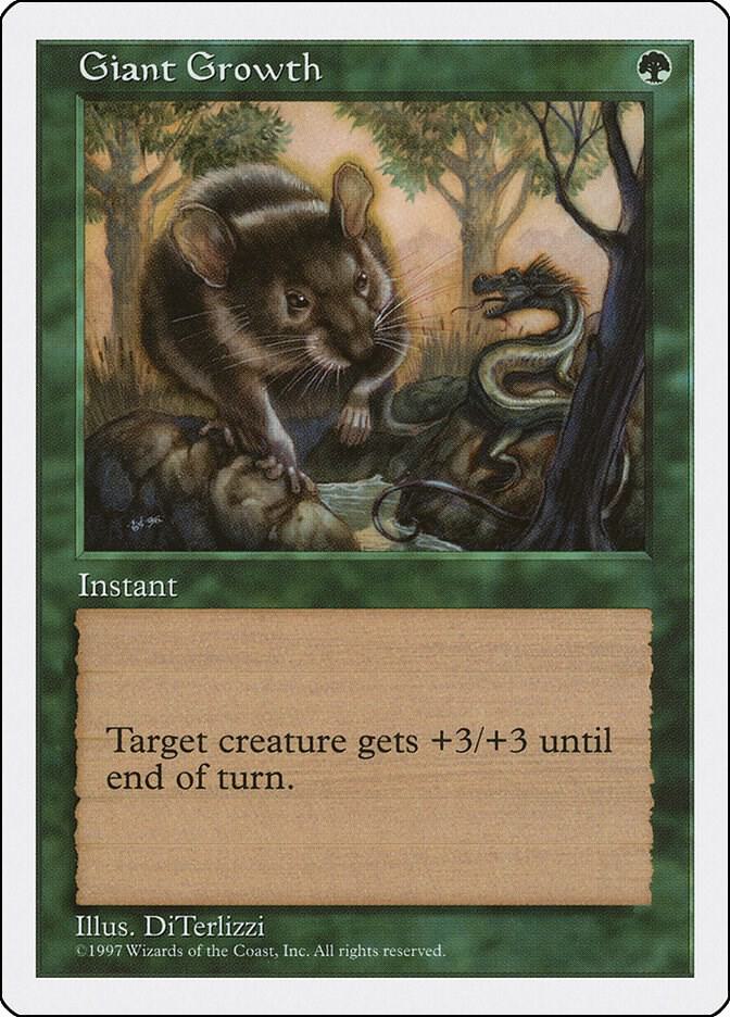 Giant Growth 299/455 (Fifth Edition)  | Good Games Adelaide SA