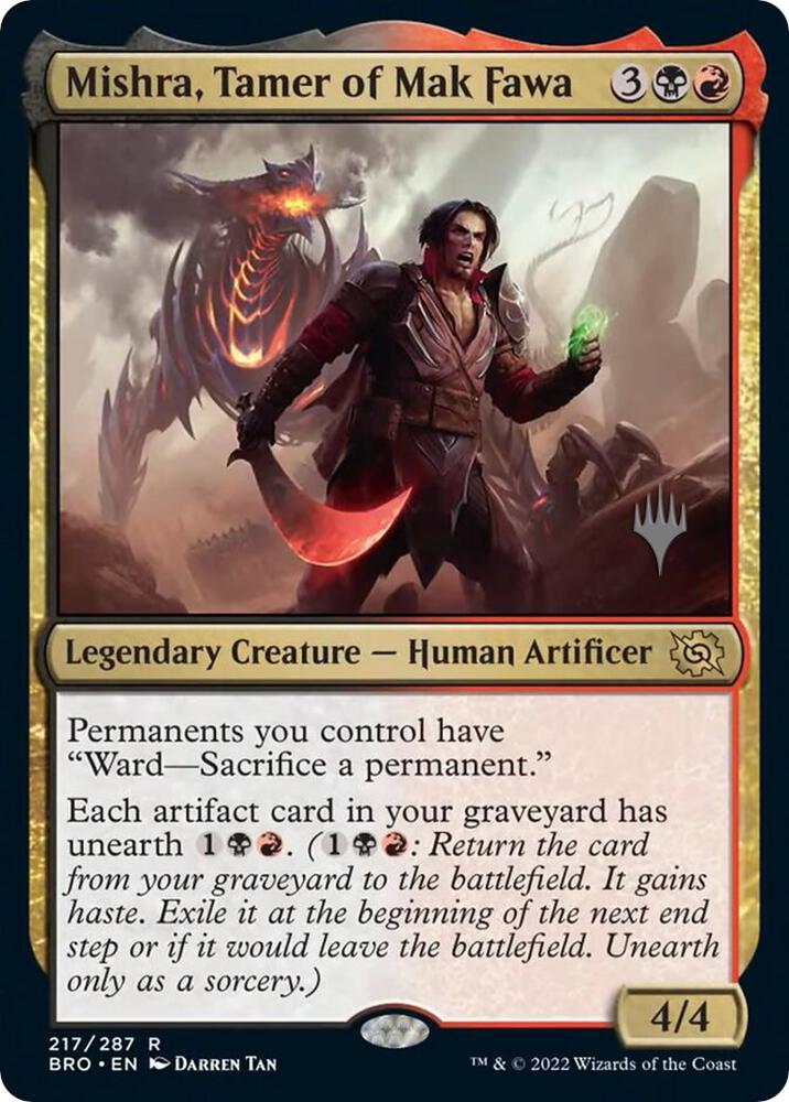 Mishra Tamer of Mak Fawa 217 (Promo Pack: The Brothers' War)  | Good Games Adelaide SA