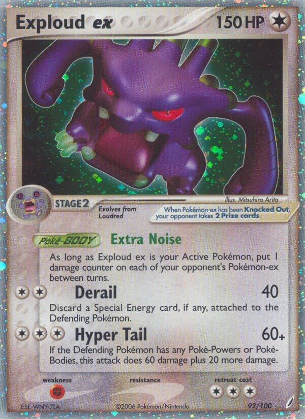 Exploud ex 92/100 (Crystal Guardians)  - Holofoil | Good Games Adelaide SA