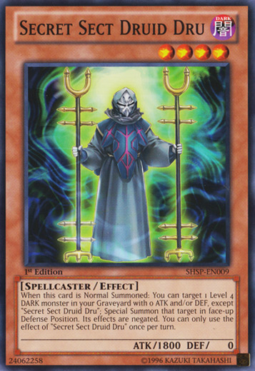 Secret Sect Druid Dru [SHSP-EN009] Common | Good Games Adelaide SA