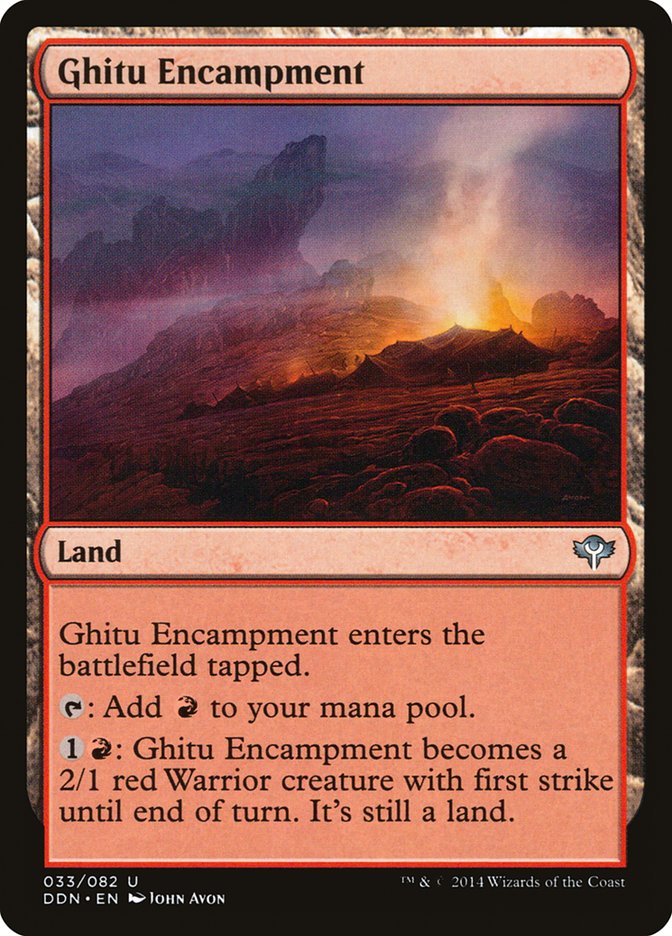 Ghitu Encampment 33 (Duel Decks: Speed vs. Cunning)  | Good Games Adelaide SA