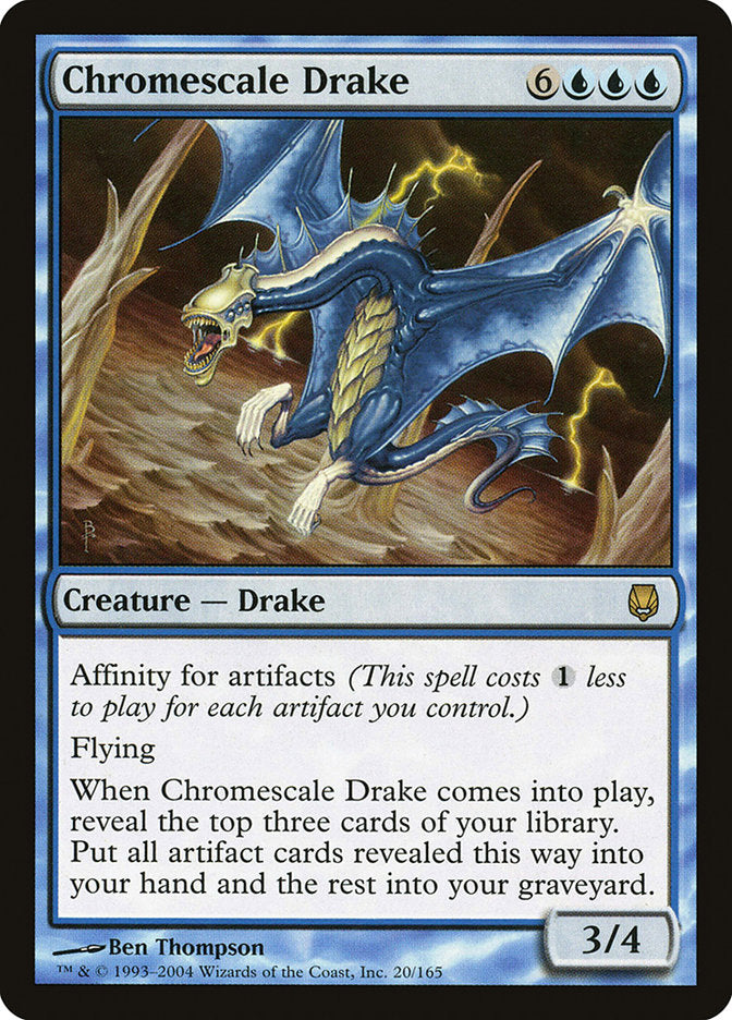 Chromescale Drake [Darksteel] | Good Games Adelaide SA