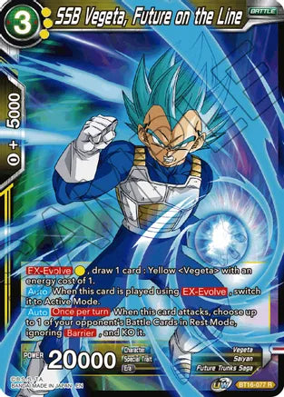 SSB Vegeta, Future on the Line [BT16-077] | Good Games Adelaide SA