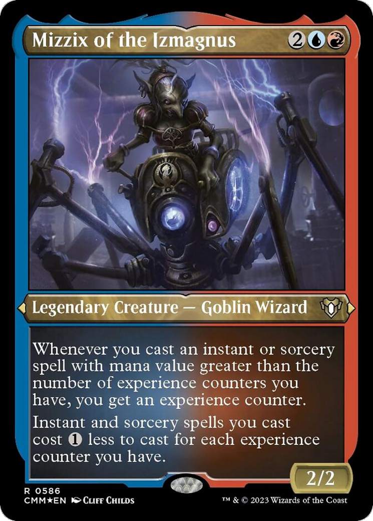 Mizzix of the Izmagnus (Foil Etched) [Commander Masters] | Good Games Adelaide SA