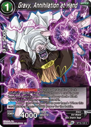 Demon God Gravy, Annihilation at Hand [BT16-120] | Good Games Adelaide SA