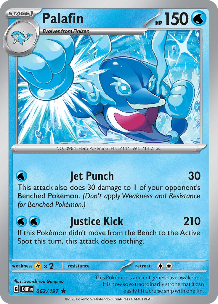 Palafin (062/197) [Scarlet & Violet: Obsidian Flames] | Good Games Adelaide SA