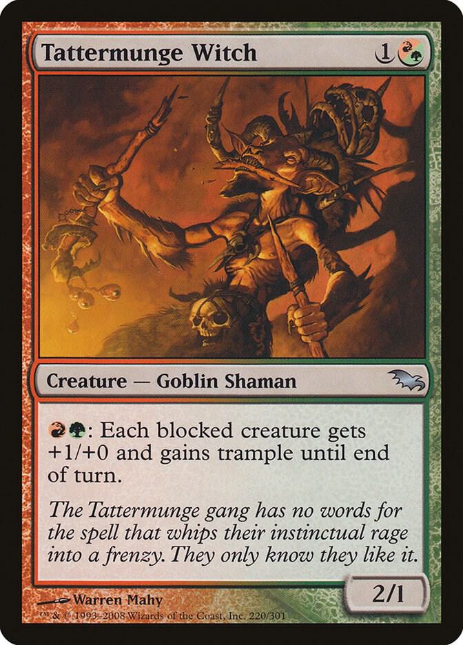 Tattermunge Witch 220 (Shadowmoor)  - Foil | Good Games Adelaide SA