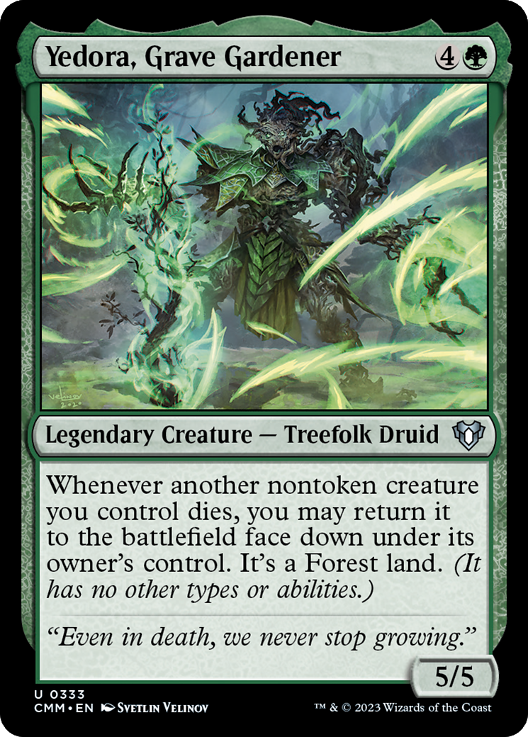 Yedora, Grave Gardener [Commander Masters] | Good Games Adelaide SA
