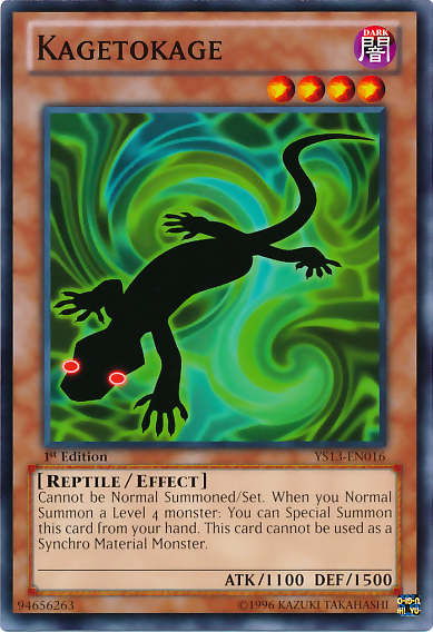 Kagetokage [YS13-EN016] Common | Good Games Adelaide SA