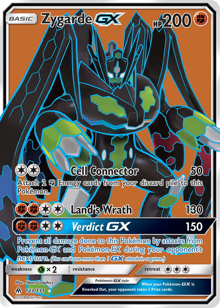 Zygarde GX (123/131) [Sun & Moon: Forbidden Light] | Good Games Adelaide SA