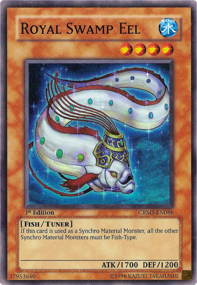 Royal Swamp Eel [CRMS-EN086] Super Rare | Good Games Adelaide SA