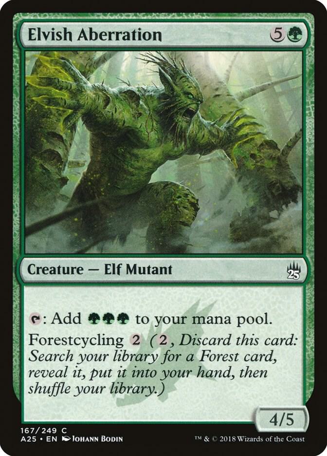 Elvish Aberration 167 (Masters 25)  - Foil | Good Games Adelaide SA