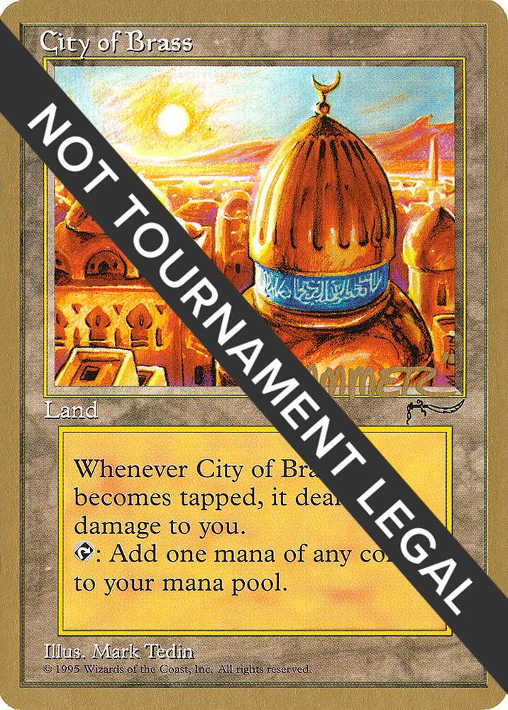 City of Brass 1996 Shawn Hammer Regnier ARN  (World Championship Decks)  | Good Games Adelaide SA