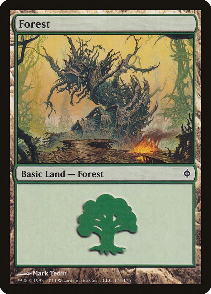 Forest 174 (New Phyrexia)  | Good Games Adelaide SA