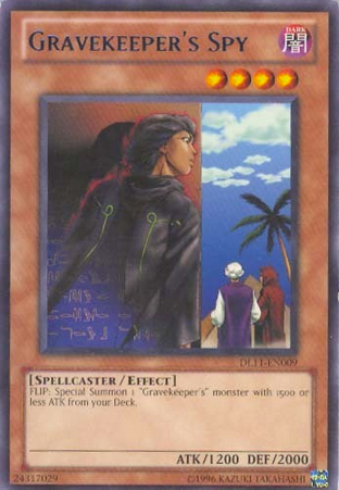 Gravekeeper's Spy (Blue) [DL11-EN009] Rare | Good Games Adelaide SA