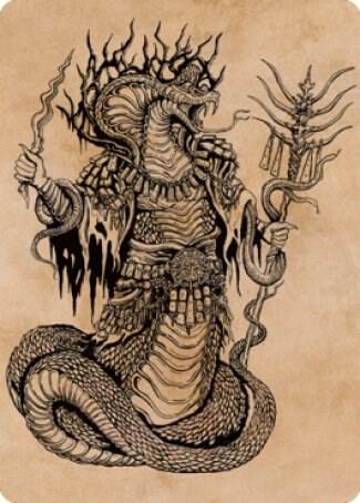 Sivriss Nightmare Speaker Art Card 51 81 51 (Art Series: Commander Legends: Battle for Baldur's Gate)  | Good Games Adelaide SA