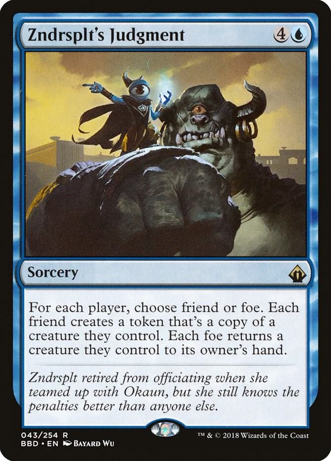 Zndrsplts Judgment 43 (Battlebond)  - Foil | Good Games Adelaide SA