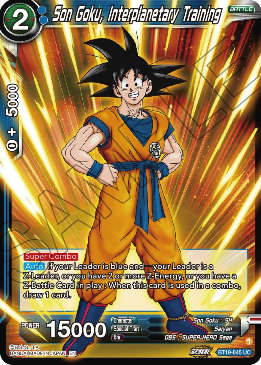 Son Goku, Interplanitary Training (BT19-045) [Fighter's Ambition] | Good Games Adelaide SA