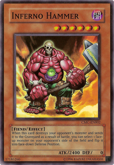 Inferno Hammer (Capsule Monster Coliseum) [CMC-EN002] Super Rare | Good Games Adelaide SA
