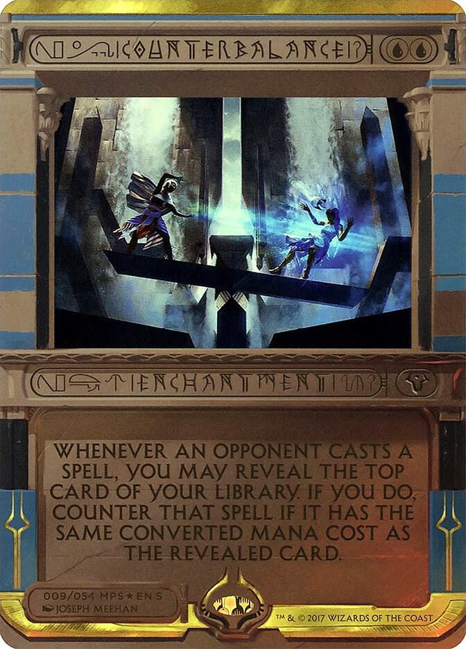 Counterbalance 9 (Masterpiece Series: Amonkhet Invocations)  - Foil | Good Games Adelaide SA